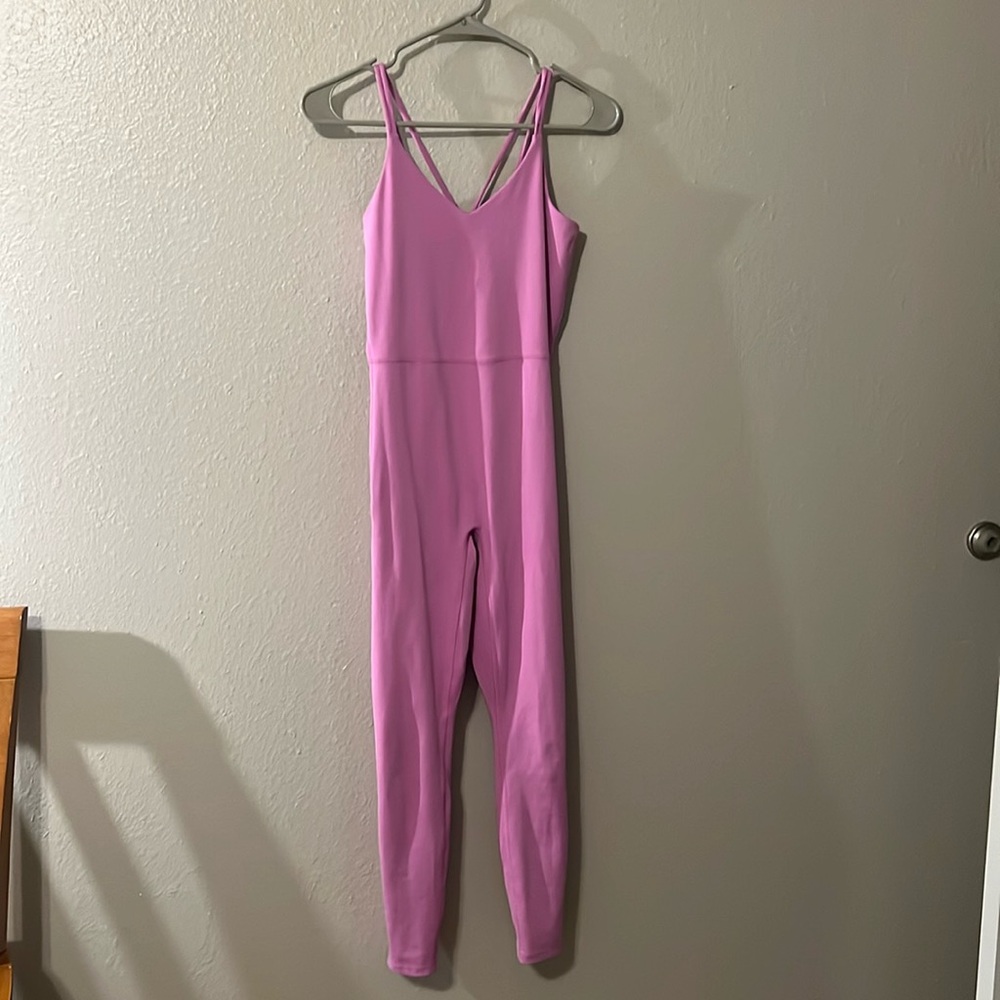 All in Motion Pink Jumpsuit